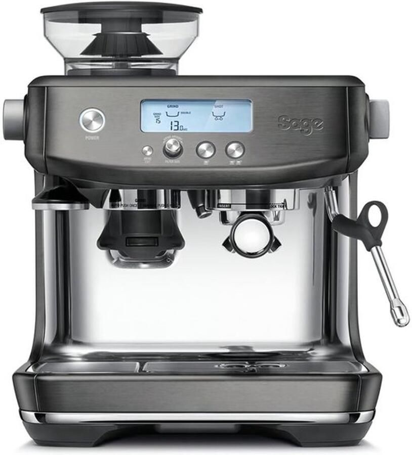 Koffiezetapparaat voor Bonen Zwart roestvrij staal