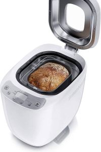 Komodo Broodbakmachine BPA-vrij Broodmachine 12 programma's Glutenvrij bakken 700-1000 g Directe aandrijving Bakmachine met kijkvenster Warmhoudfunctie Antiaanbaklaag