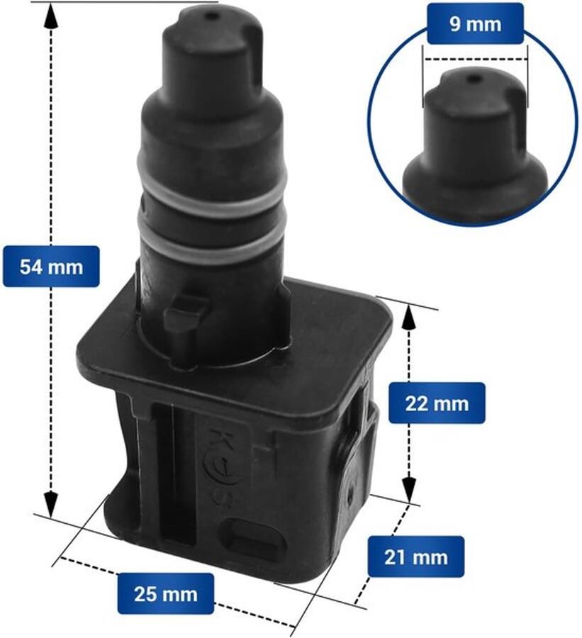 Koppeling vervanging voor 7313234681 7313294295 aansluiting Rapid Cappuccino systeem in volautomatische koffiemachine Eletta Explore Magnifica Plus PrimaDonna Soul Rivelia