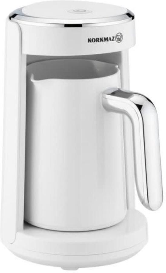 Korkmaz Keyif Turkse koffiezetapparaat Vanilla – Authentieke Turkse Koffie met Moderne Klasse 400W 4-5 Kopjes