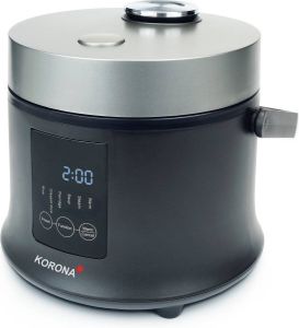 Korona 58011 Digitale rijstkoker en stoompan met warmhoudfunctie