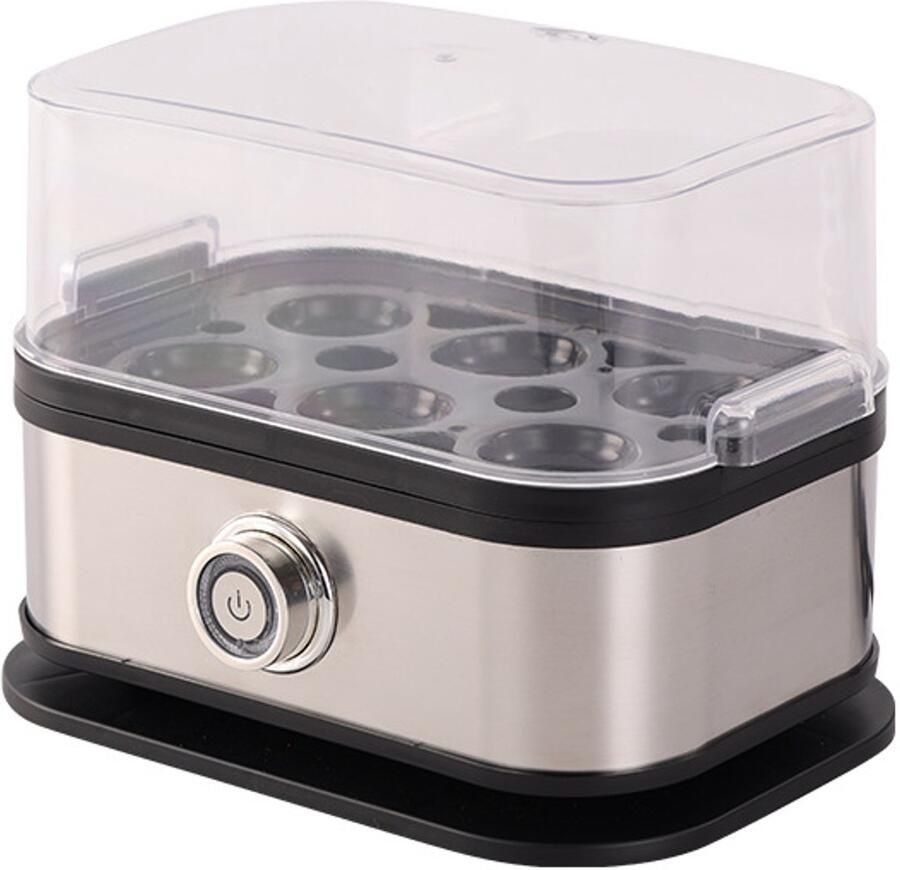 Kraftverdia Eierkoker Eierkokers Elektrisch -200W Voor 6 Eieren Zwart