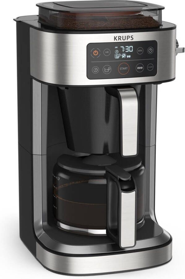 Krups Filterkoffieapparaat KM760D Aroma Partner 1 25 l geïntegreerde koffievoorraaddoos voor maximaal 400 g verse koffie - Foto 2