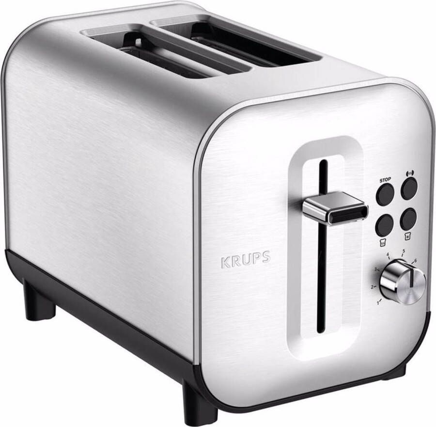 Krups Toaster KH682D Excellence aanraakgevoelige toetsen liftfunctie 8 bruiningsgraden - Foto 2
