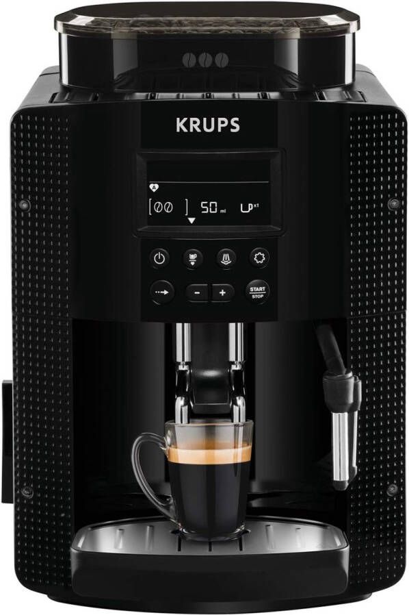 Krups Essential EA81P070 Espressomachine 1 7 l Koffiebonen Ingebouwde molen 1450 W Zwart