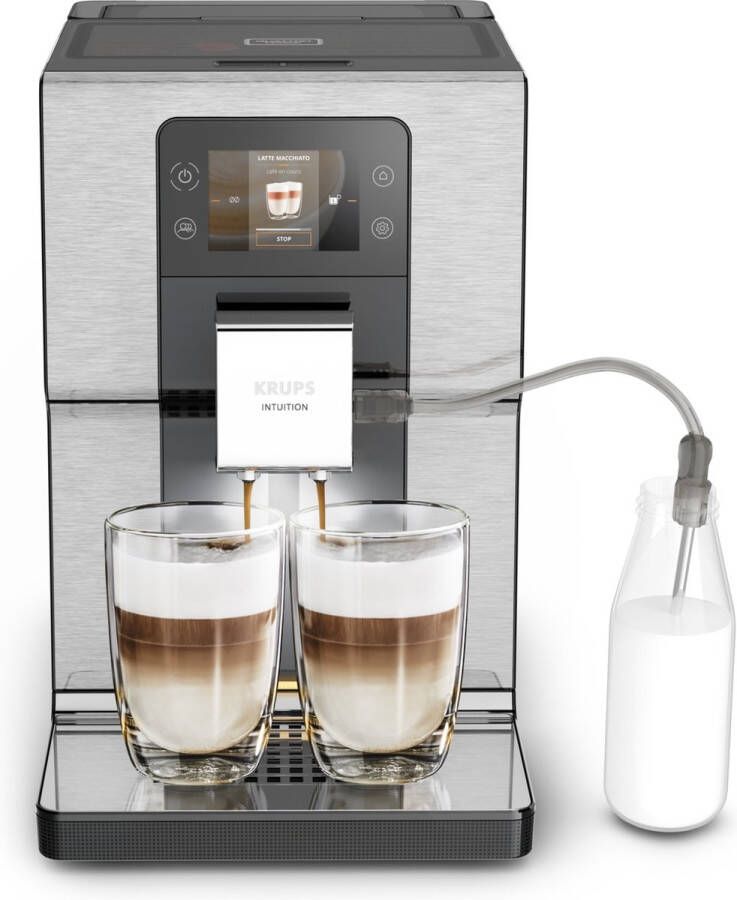 Krups Intuition Experience EA876D Volautomatische espressomachine RVS - Foto 1