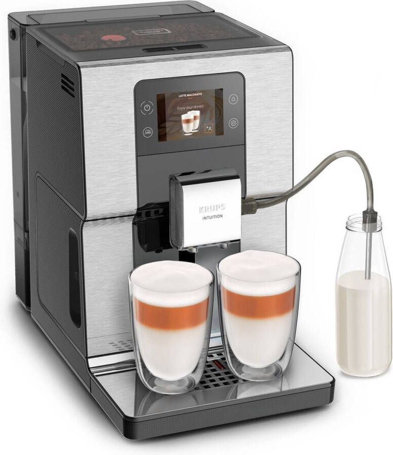 Krups Intuition Experience EA876D Volautomatische espressomachine RVS