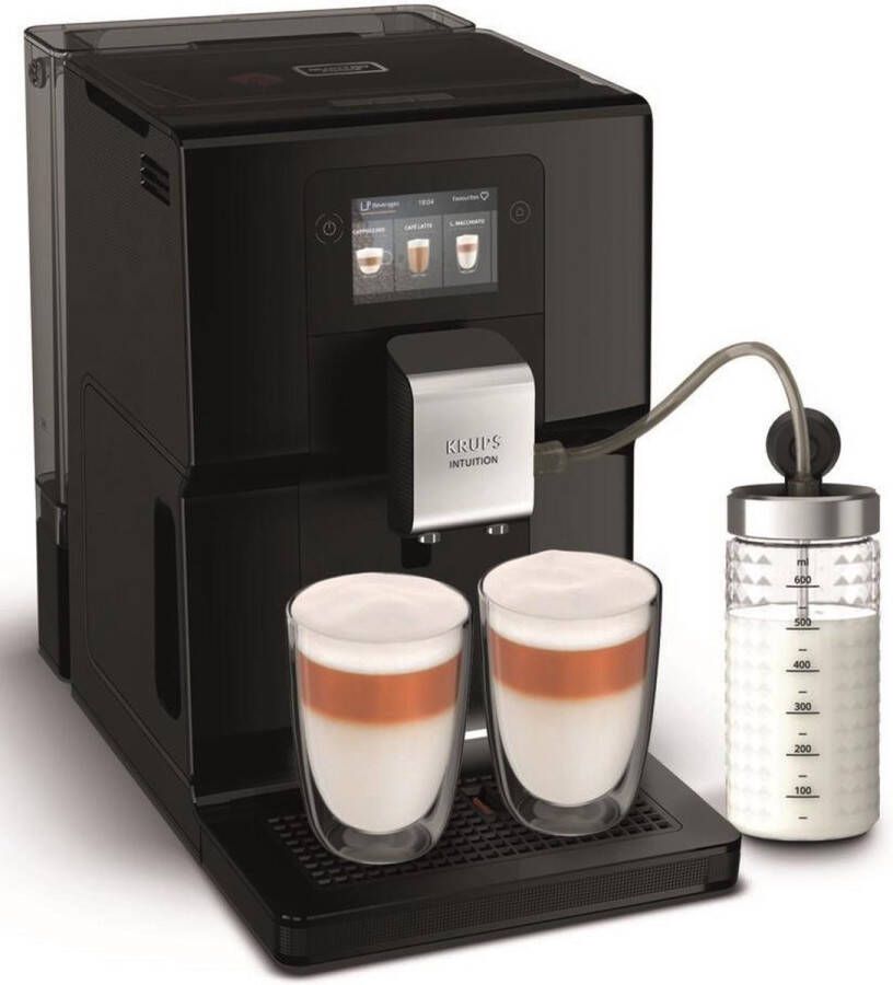 Krups Intuition Preference EA8738 Volautomatische Espressomachine Inclusief Melkreservoir 11 Recepten Touchscreen Bedieningspaneel Eenvoudig Personaliseren - Foto 3