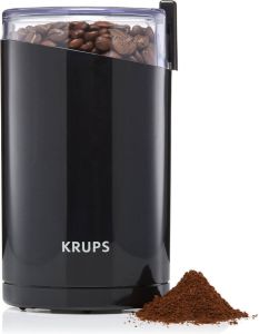 Krups Koffiemolen F20342 Smaakconsistentie fijn tot grof 12-kopjes inhoud robuuste edelstalen mesjes eenvoudige een-knop-bediening