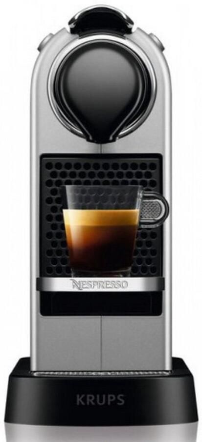 Krups 19 bar zilveren automatische nespresso machine yy4118fd