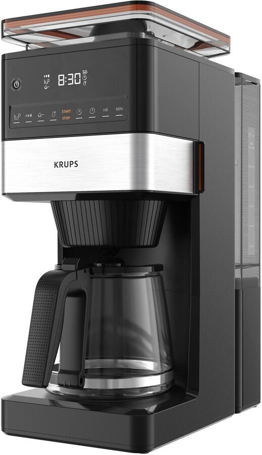 Krups Filterkoffieapparaat KM8428 Grind Aroma XL 1 5 l Kegelmolen digitaal bedieningspaneel 1 5 l 2 uur warmhoudfunctie - Foto 10