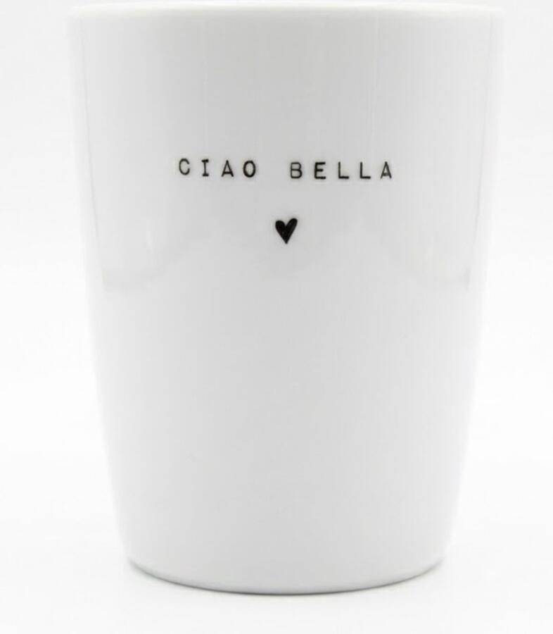 Krups Cadeaupakket met Minime 123810 Anthraciet zwart + capsulehouder voor DOLCE GUSTO-capsules zwart + 2 witte mokken met opschrift BUONGIORNO & CIAO BELLA