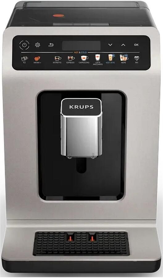 Krups Evidence Hot & Cold EA898DF1 Volautomatische espressomachine 18 recepten voor warme en koude bereidingen