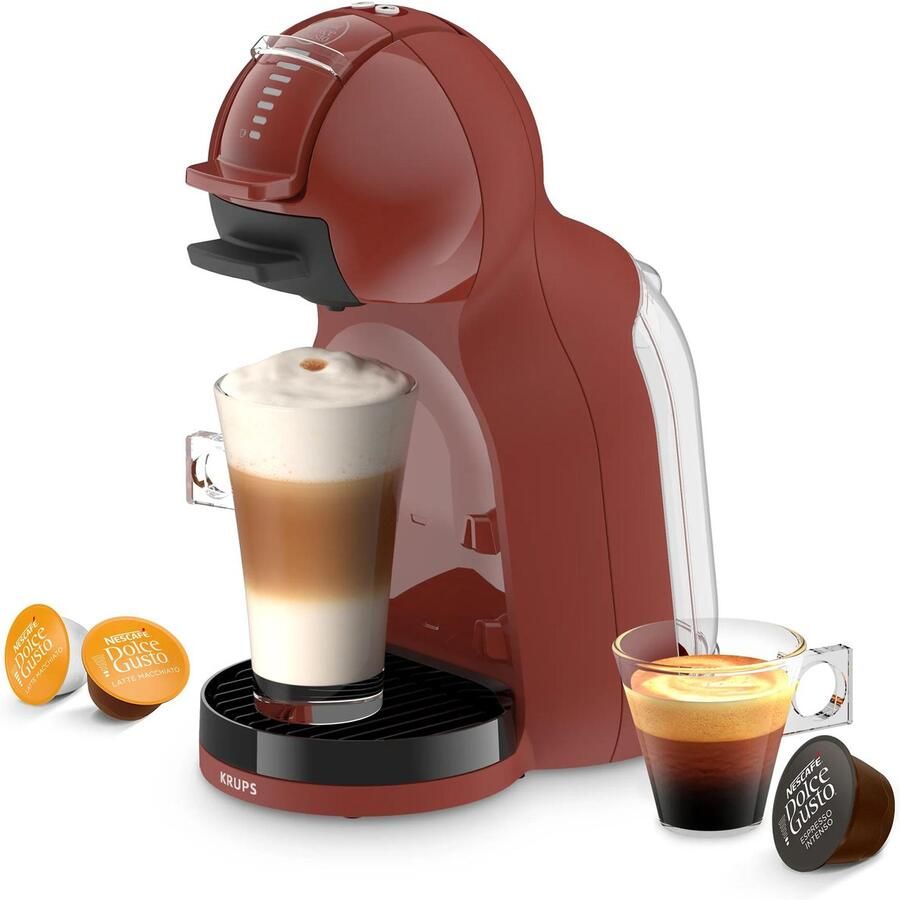 Krups NESCAFÉ Dolce Gusto Mini Me 2 KP1435 Koffiecupmachine 15 bar Warme en koude dranken Red Brick