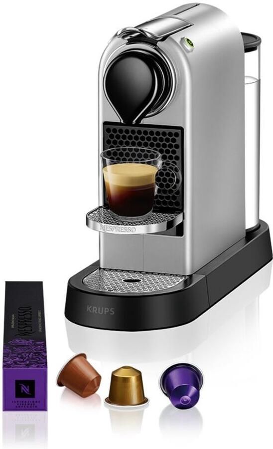 Krups Nespresso Citiz XN741B Koffiecupmachine Zilver Compact Retro Design Voor Nespresso Cups - Foto 3