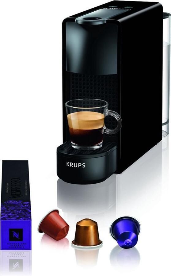 Krups Nespresso Essenza Mini XN110N Koffiecupmachine Mat Zwart Compact Energiezuinig - Foto 2