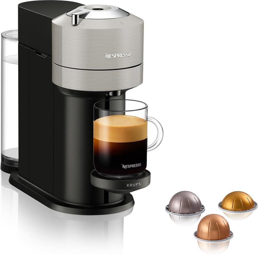 Krups Nespresso Vertuo Next Grijs YY4546FD | Capsulemachines | Keuken&Koken Koffie&Ontbijt | 3700342445411