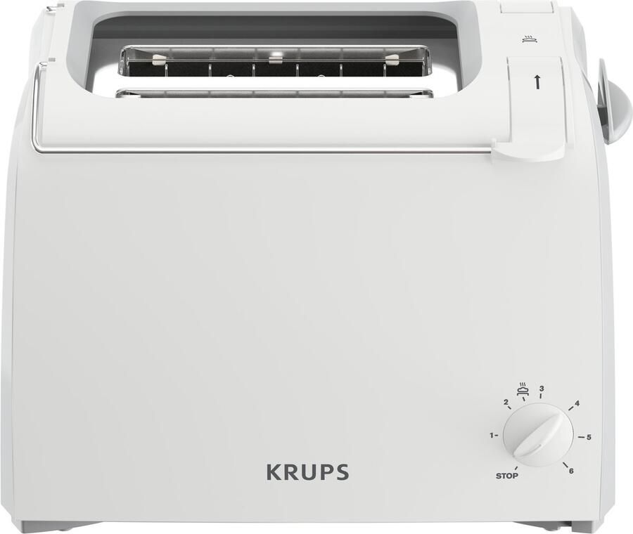 Krups KH1511 Broodrooster Met geïntegreerde broodopzet Wit