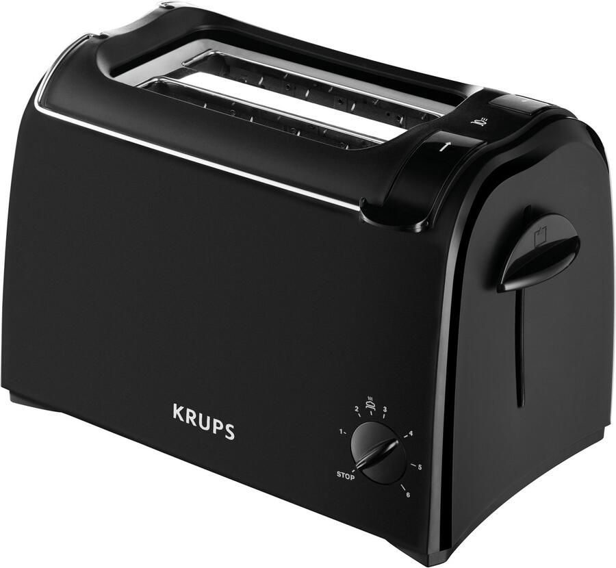Krups Toaster Pro Aroma KH1518 Kruimellade 6 bruiningsgraden liftfunctie