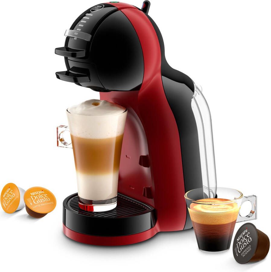 Nescafé Dolce Gusto Koffiecapsulemachine KP120H Mini Me fluwelig crema play & select-functie automatische uitschakeling