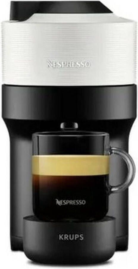 Nespresso KRUPS YY4889FD Vertuo Pop Wit Capsule koffiezetapparaat Compact koffiezetapparaat 4 kopjes Espresso Bluetooth