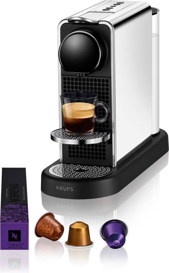 Krups Nespresso Citiz Platinum XN610D Koffiecupmachine RVS Elegant Energiezuinig - Foto 2