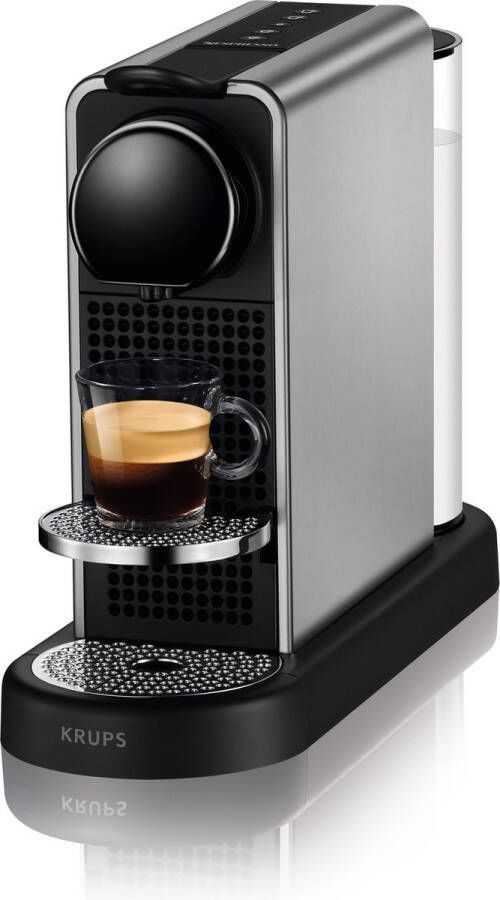 Krups Nespresso Citiz Platinum XN610T Koffiecupmachine Titan