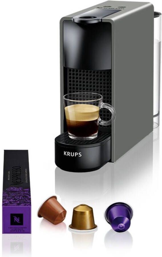Krups Nespresso Original Essenza Mini Grijs | Capsulemachines | Keuken&Koken Koffie&Ontbijt | 3700342426694 - Foto 1