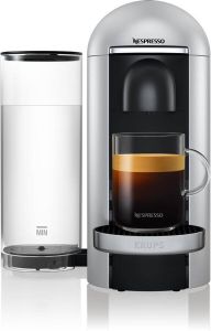 Krups Nespresso Vertuo + XN900E Koffiecupmachine Zilver