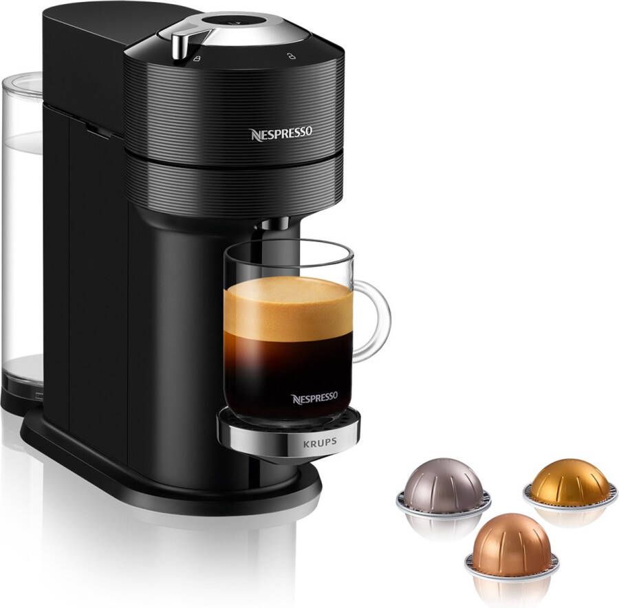 Krups Nespresso Vertuo Next Premium XN9108 Nespresso Zwart