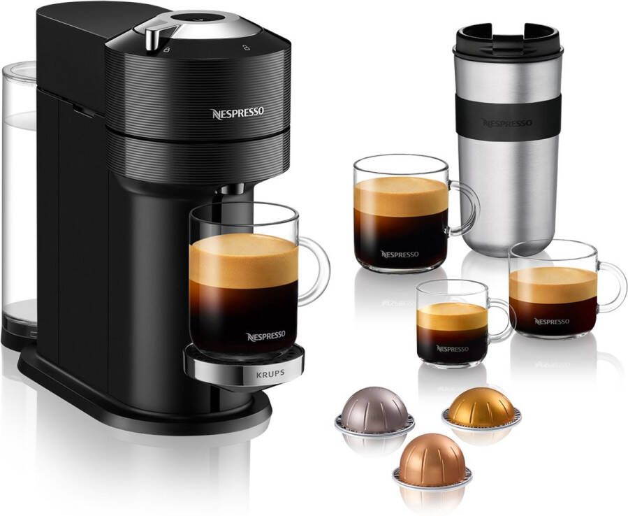 Krups Nespresso Vertuo Next Premium XN9108 Nespresso Zwart