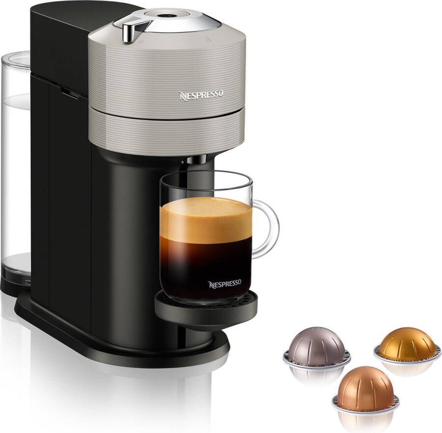 Krups Nespresso Vertuo Next XN910B Koffiecupmachine Grijs - Foto 3