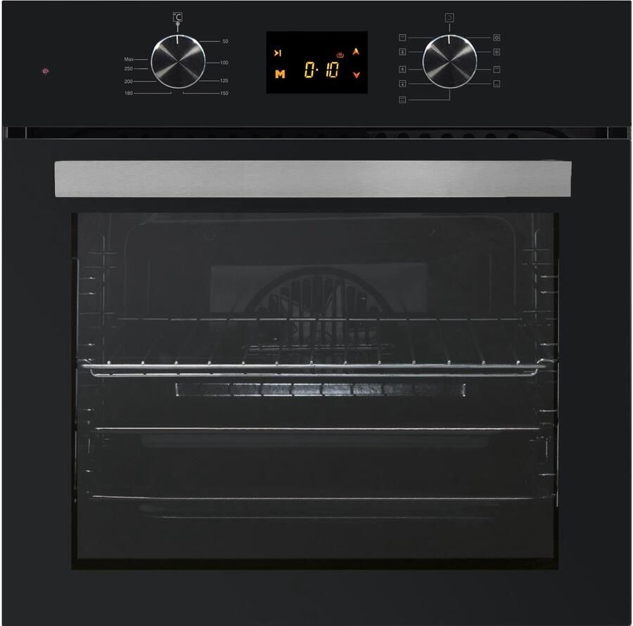 Kumtel B66-SGF3 (DDT) Digitale Inbouwoven – Zwart – Hetelucht 55L