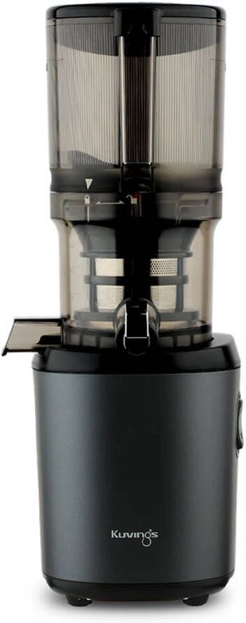 Kuvings AUTO6 Slowjuicer Juicer Groenten en Fruitpers Zwart Gun metal
