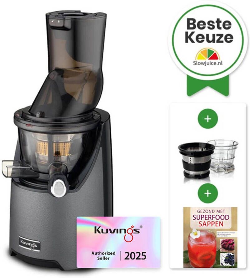 Kuvings Slowjuicer EVO820 Gunmetal