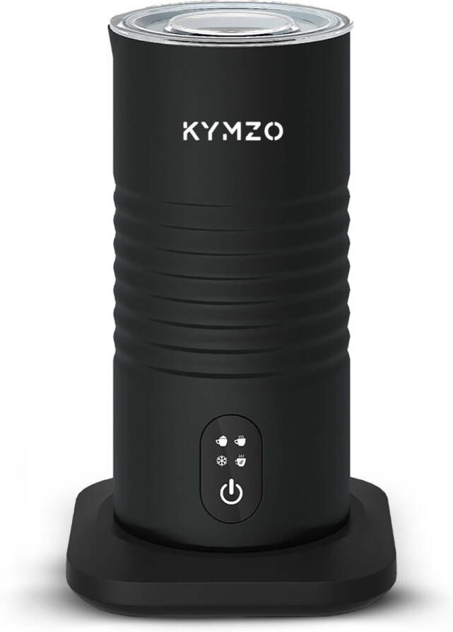 Kymzo Elektrische Melkopschuimer 4 in 1 Opschuimen en Verwarmen Zwart