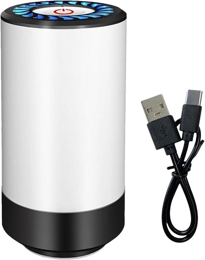 KZQ Elektrische Vacuümpomp Usb Oplaadbaar Lichtgewicht Draagbaar Voor Opbergzakken Kleding Dekens Kamperen En Verhuizen Herbruikbaar