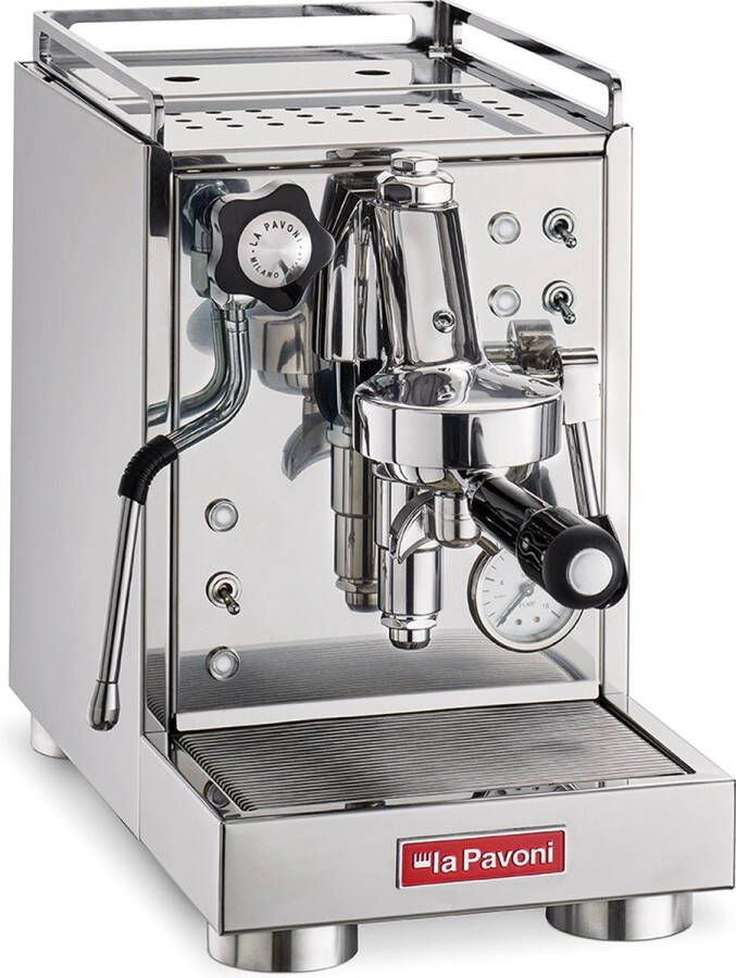 La Pavoni Mini Cellini LPSMCS01EU Espresso Coffee Machine St. Steel