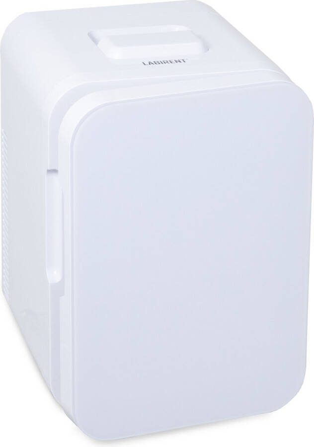 Labirent Luxe Mini Koelkast 10 Liter Witte Glazen Deur Wit Mini Beauty Fridge (Skincare Medicijnen Eten Drinken) Modern