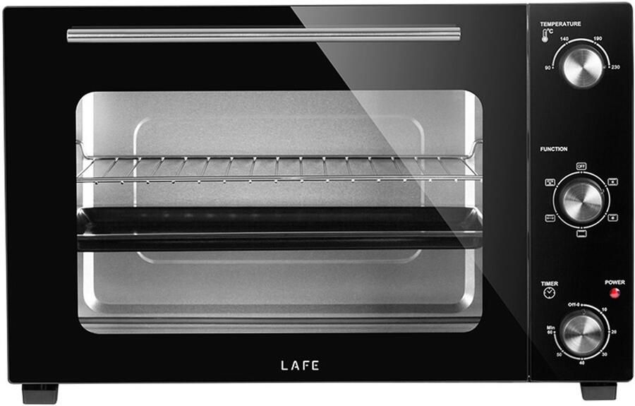 Lafe Elektrische oven Inhoud 48 l vermogen 1800 W hetelucht HeatMaster
