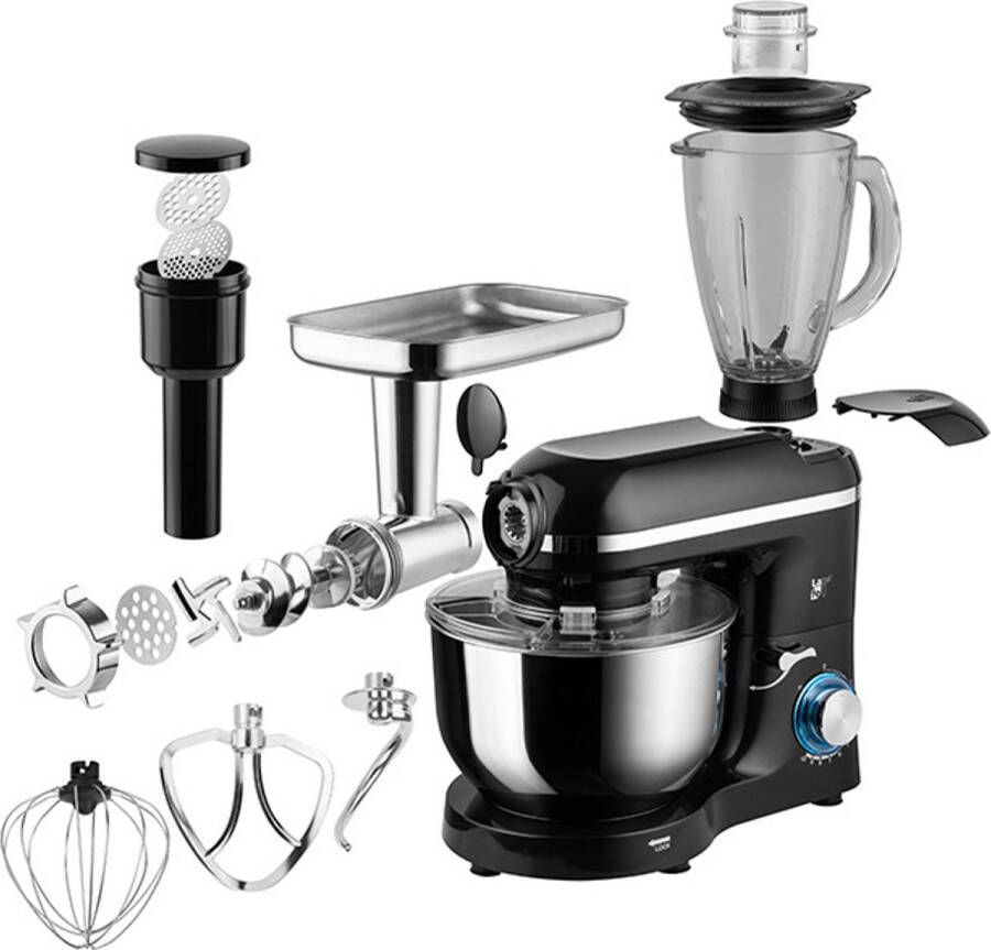 Lafe Planetaire mixer vleesverwerker Planetaire keukenmachine met blender en vleesmolen MPL-001K