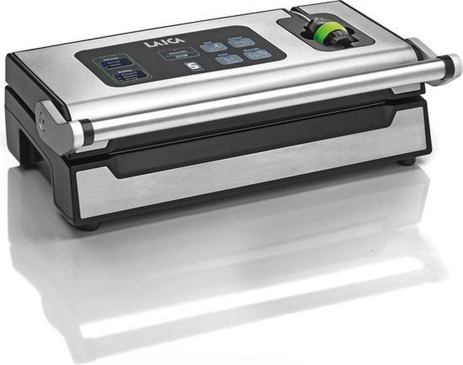 LAICA PZ200 Vacuum Sealer Zwart Zilver22l min Pomp