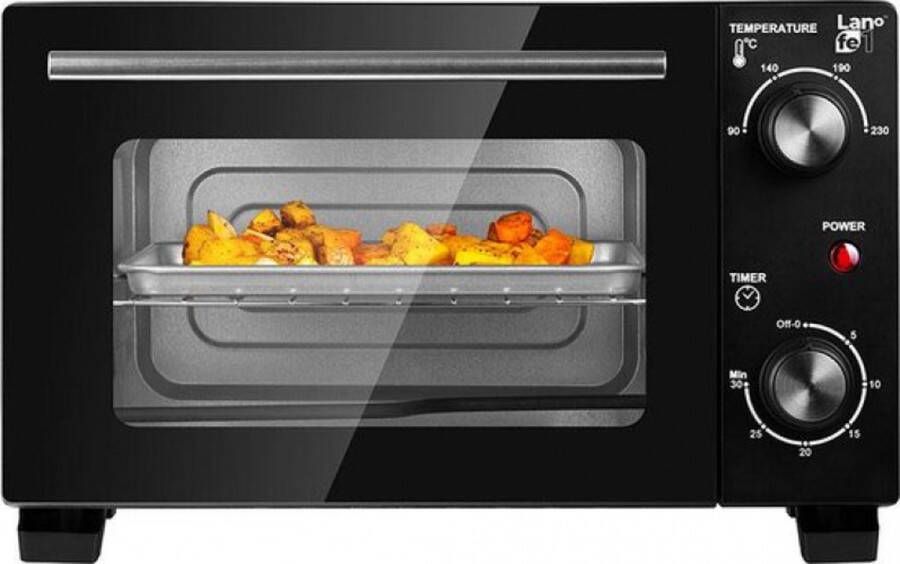 Lanofe1 Mini-oven 10 L 800W