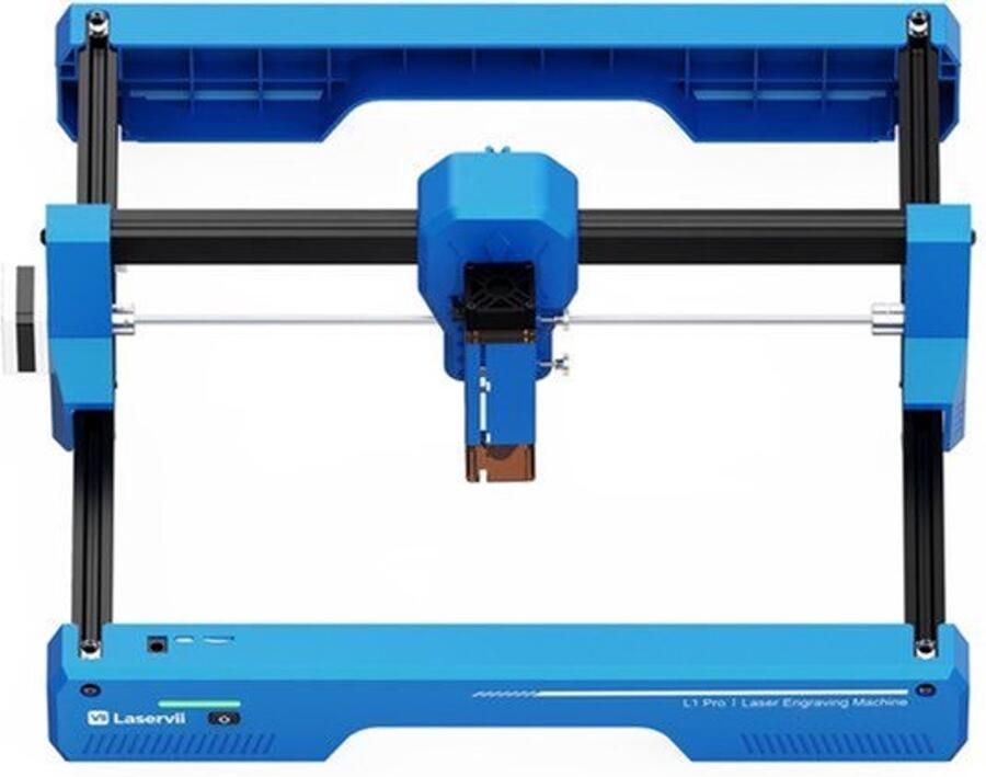 Lasergraveermachine Desktop 12W Vermogen 300x300 mm Graveeroppervlak Metaal Voor Hout Acryl Leer