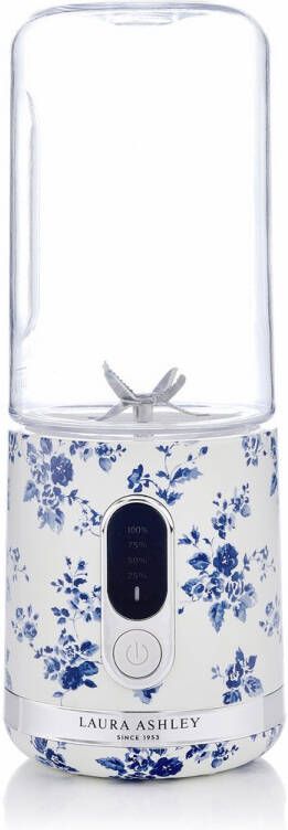 Laura Ashley 100-watt draagbare smoothiemaker met 450ml beker en USB-oplaadfunctie China Roos ByVQ
