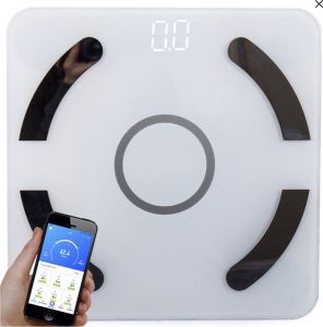 Leaone Bluetooth Weegschaal Smartphone App Smart Body Scale Personen Digitale Weegschaal 11 Meetfuncties \Android iOS Compatible
