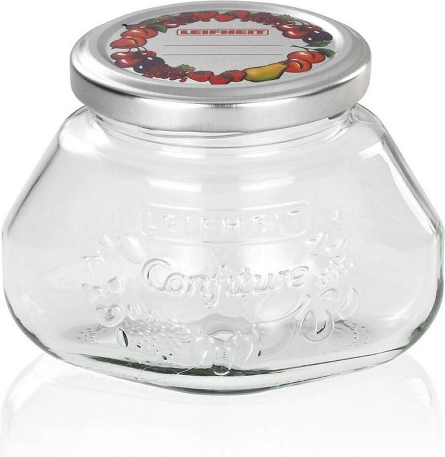 Leifheit inmaak glas 1 4 ltr 6 stuks