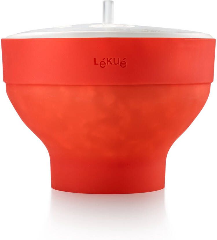 Lekue Lékué Magnetron Popcorn Maker Opvouwbaar Red