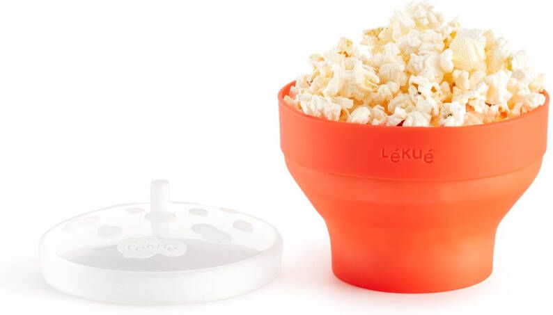Lekue Lékué Mini Magnetron Popcorn Maker Set van 2 Red