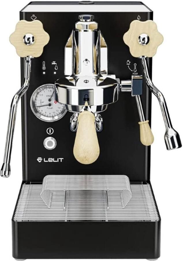 Lelit MaraX V2 black-edition piston espressomachine zwart